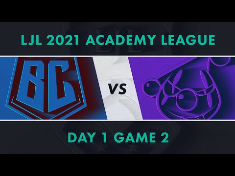 BC.A vs RJ.A｜LJL 2021 Academy League Day 1 Game 2