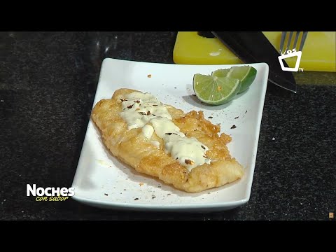 Filete de pescado empanizado crujiente || NOCHES CON SABOR