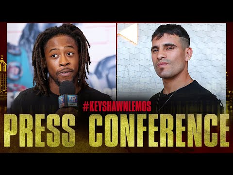 Keyshawn Davis vs Gustavo Lemos | PRESS CONFERENCE