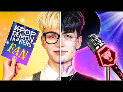 K-POPデモンハンターのパーティーにこっそりしのびこんじゃえ！リアルライフのサジャ・ボーイズ！