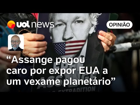 Assange pagou caro e defensores da liberdade de imprensa devem celebrar abertura de cela, diz Josias