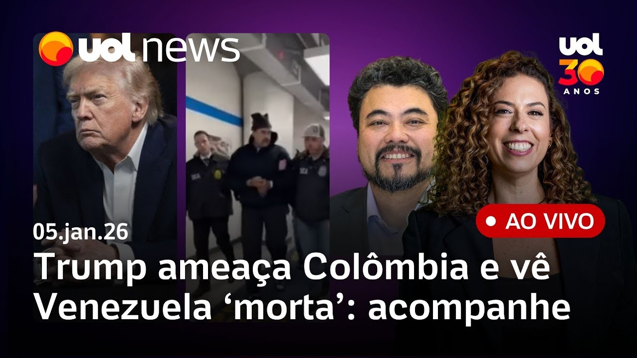 Trump diz que Venezuela ‘está morta’ e ameaça países; Groenlândia e Colômbia rebatem e+ ao vivo