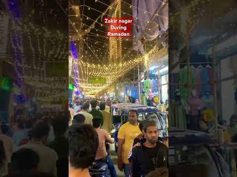 Zakir nagar during ramadan #streetfood #ramadan