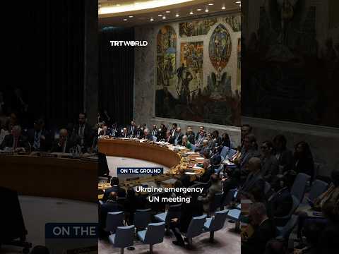 UN Security Council <strong>holds</strong> emergency meeting on Ukraine