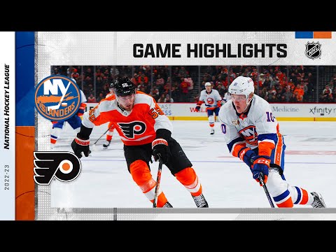 Islanders @ Flyers 11/29 | NHL Highlights 2022