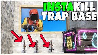 YouTube thumbnail for Oblivion's video titled 'This Complicated Rust Trap Base Was Hilarious!'