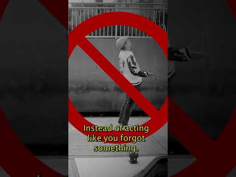Social Tip #5:  How to change directions