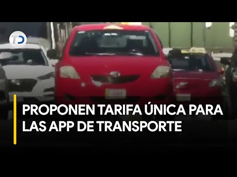 Proponen implementar tarifa única en plataformas de transporte