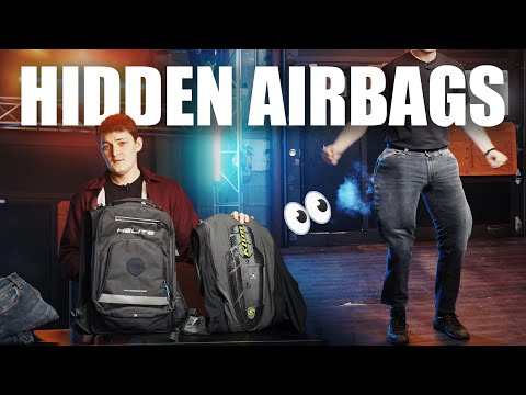 Hidden Motorcycle Airbags in Backpacks and Jeans - Review