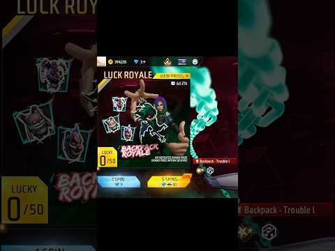 new back packs #freefire #max#viralvideos #trendingshorts