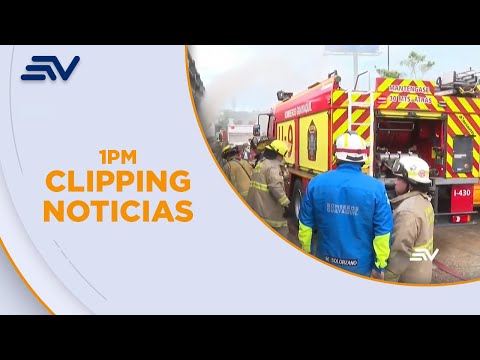 Bomberos atendieron incendio en puente de Guayaquil | Televistazo | Ecuavisa