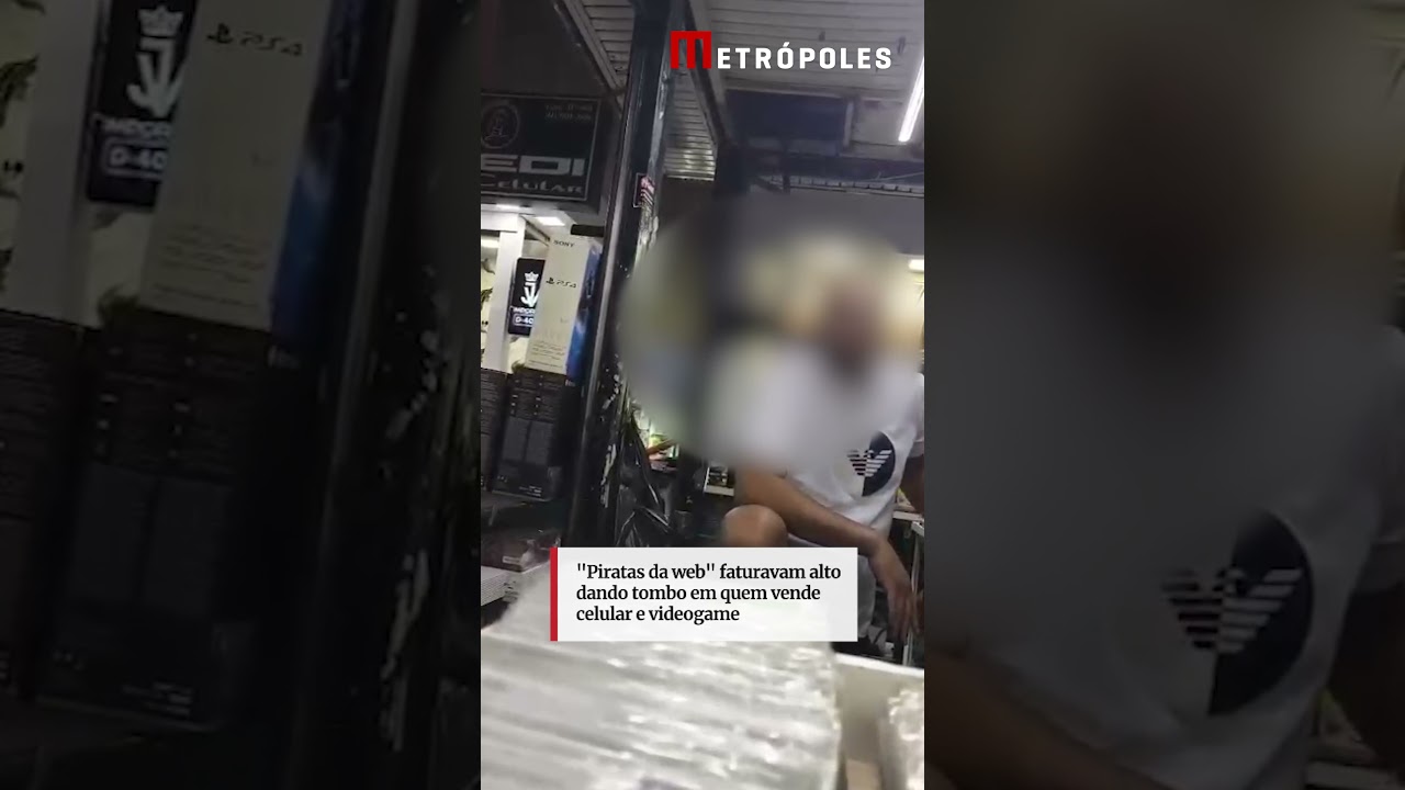 “Piratas da web” faturavam alto dando tombo em quem vende celular e videogame