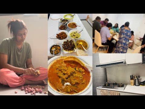 இன்னைக்கு விருந்து சாப்பாடு ரெடி பண்ணியாச்சு😋| Dinner for Husband friends & family!!!