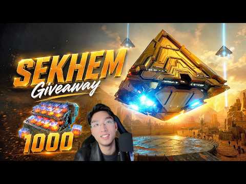 🎁 Sekhem + 1000 D-Gems Giveaway | War Robots #WRWinSekhem