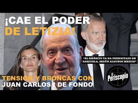 ¡ARDE ZARZUELA  LETICIA NO SE RESIGNA A SU PE?RDIDA DE PODER!