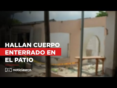 Hallan cuerpo de mujer enterrado en el patio de una vivienda en Soledad