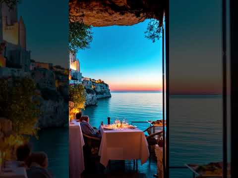 Would You Eat Here With This Ocean View? #sereneescape #scenicjourney