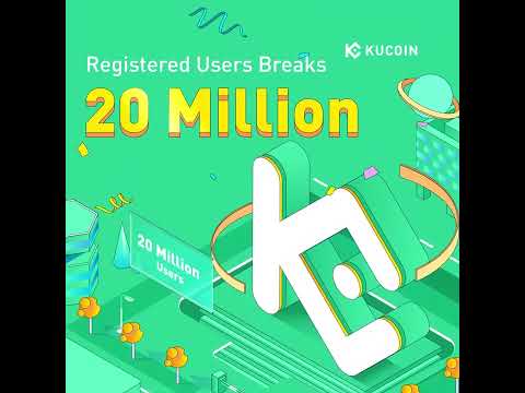 KuCoin Registered Users Breaks 20 Million! #shorts #KuCoin #crypto #kucoinexchange