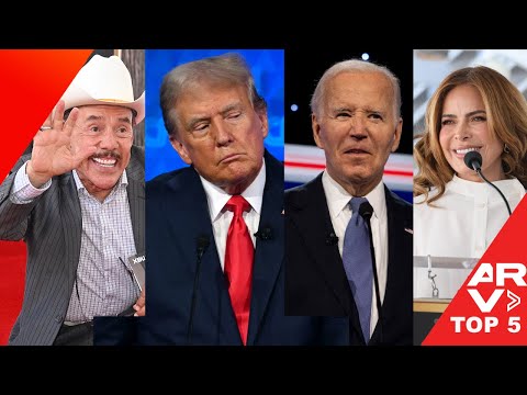 Top 5: Gloria Trevi niega rumor, lenguaje corporal de Biden y Trump, lo que dijo Don Pedro Rivera