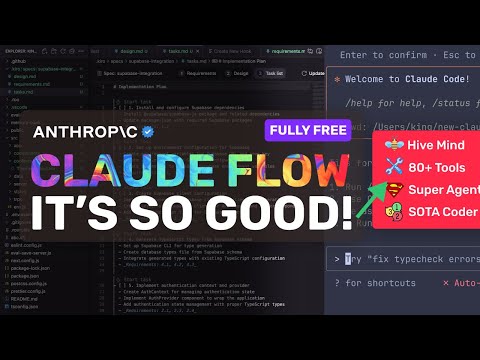 Claude Flow: Why is NO ONE TALKING ABOUT THIS? Supercharge YOUR CLAUDE CODE NOW!