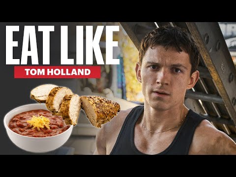 Tom Holland 一日飲食全紀錄 | Men's Health (中文字幕)