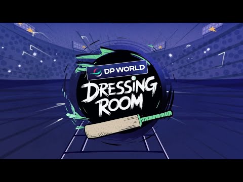 Which cricket star is joining DP World Dressing Room tomorrow?