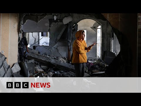 Israeli air strikes in Gaza kill at least 62 people overnight | BBC News
