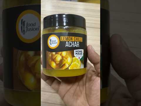 Must try Lemon Chilli Achaar - Fusion Home