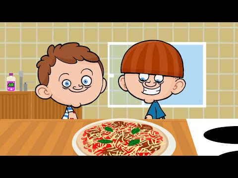 Tomi pizzát süt - TomiMesék