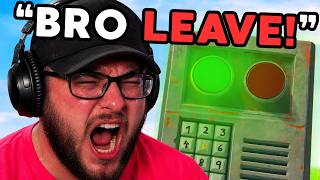 YouTube thumbnail for rackpog's video titled 'Code Raiding PISSED Rust Streamer'