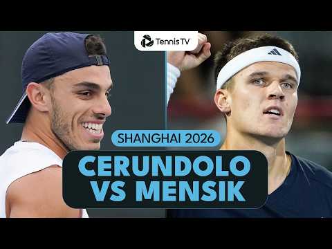 Francisco Cerundolo vs Jakub Mensik Fun Face-Off 👀 | Shanghai 2026 Highlights