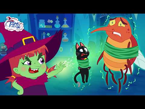 O gatinho Misifu caiu numa armadilha🙀 Tatty contra a Bruxa Má! Nova série - desenho animado