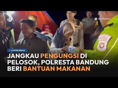 Jangkau Pengungsi di Pelosok, Polresta Bandung Beri Bantuan Makanan - Coffee Break JETV (23/9/24)