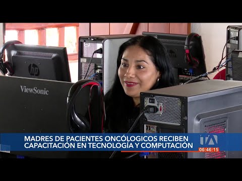 Madres de pacientes oncológicos reciben capacitaciones gracias a ala Fundación Cecilia Rivadeneira