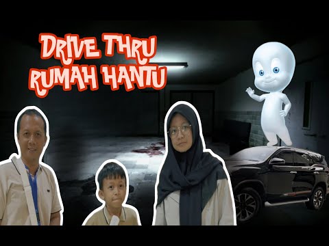 Masuk Rumah Hantu, Semua takut Kecuali Papa..