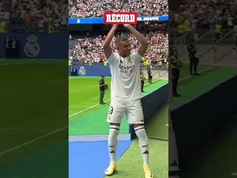 Así fue LA ENTRADA de MBAPPE al SANTIAGO BERNABÉU