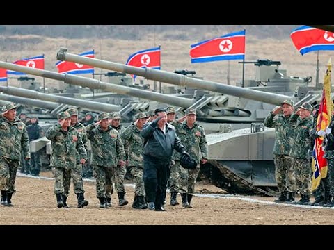 Kim Jong-Un Inspecciona Unidad de Tanques y Urge Completar Preparativos de Guerra.