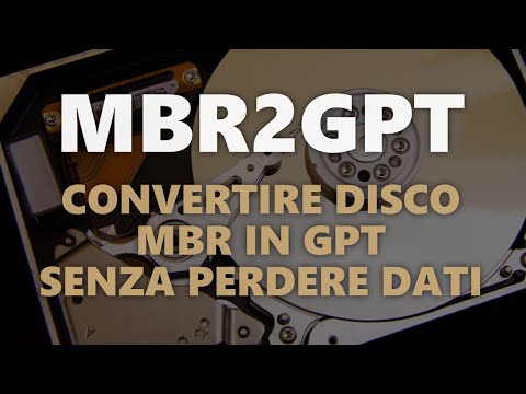 MBR2GPT – Come convertire un disco MBR/BIOS  &hellip;