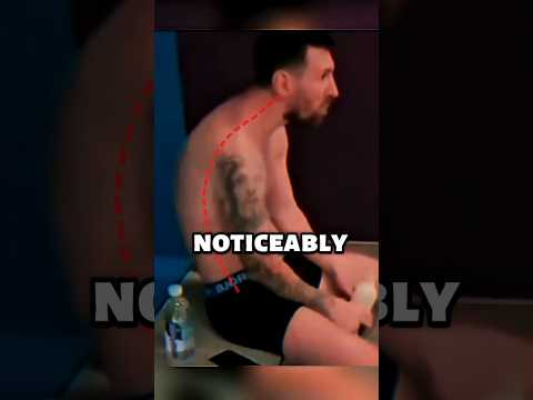 Messi's Back Posture Transformation <strong>From</strong> 2020 to 2026 😳 #messi #struggle #football #<strong>video</strong>
