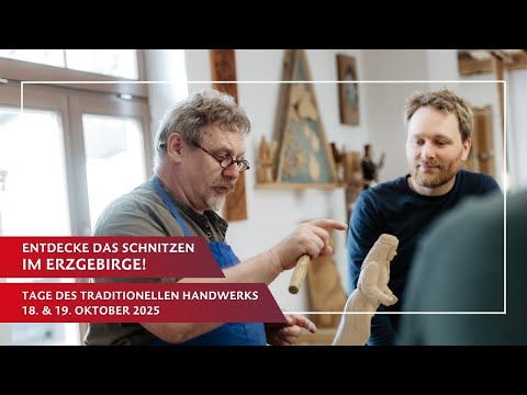 Vom Span zum Meisterwerk: Schnitzen im Erzgebirge | Tage des Handwerks  Schnitzschule Paul Schneider