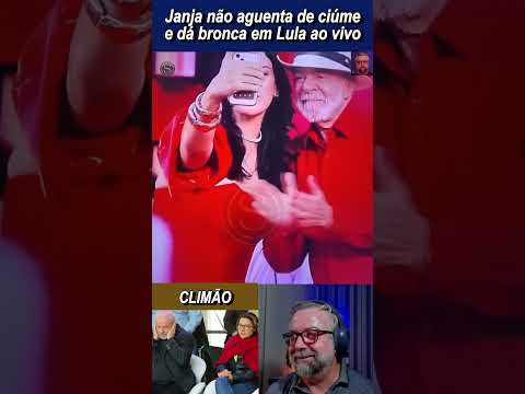 Janja com ciúme de Lula com apoiadora