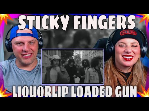 reaction to STICKY FINGERS - LIQUORLIP LOADED GUN (Official Video) THE WOLF HUNTERZ REACTIONS