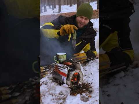 🍖 бушкрафт мангал - Проверил лайфхак #фрост #shorts #frost #лайфхак #бушкрафт #лайфхаки #выживание