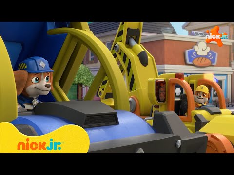 ראבל והבנאים: מצילים את כדור הדיסקו הענק | ניק ג'וניור