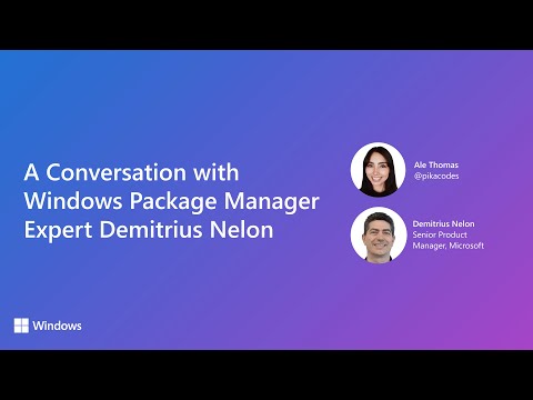 A Conversation with Windows Package Manager Expert Demitrius Nelon