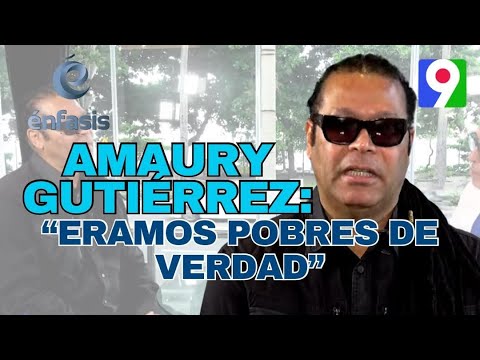 Amaury Gutiérrez: “En mí casa éramos pobres de verdad”  | Énfasis con Iván Ruiz 1/4