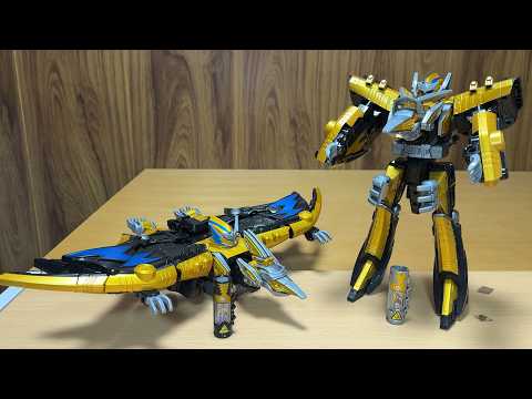 【歌いながら変形合体】Ptera Charge Megazord/Sing to transform and combine!【獣電戦隊キョウリュウジャー】【プテライデンオー】