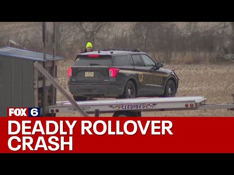 Fond du Lac County crash; 4 ejected, 1 dead | FOX6 News Milwaukee