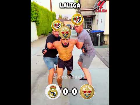 Real Madrid Swept Elche 3-2.. #usa