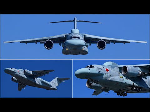 遂に飛んだ!!C2輸送機から大變身したスタンドオフ電子戰機 初飛行!
